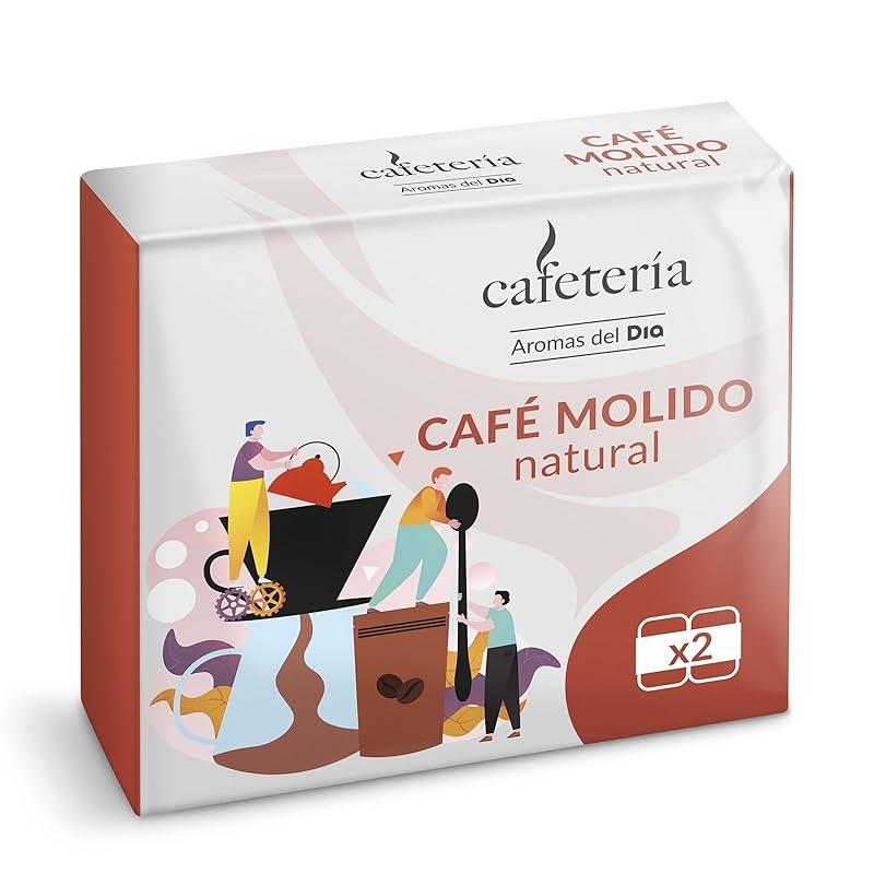 Mi opinión sobre el café molido natural DIA Cafetería en paquete 2x250g